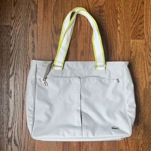 Lacost tote bag!